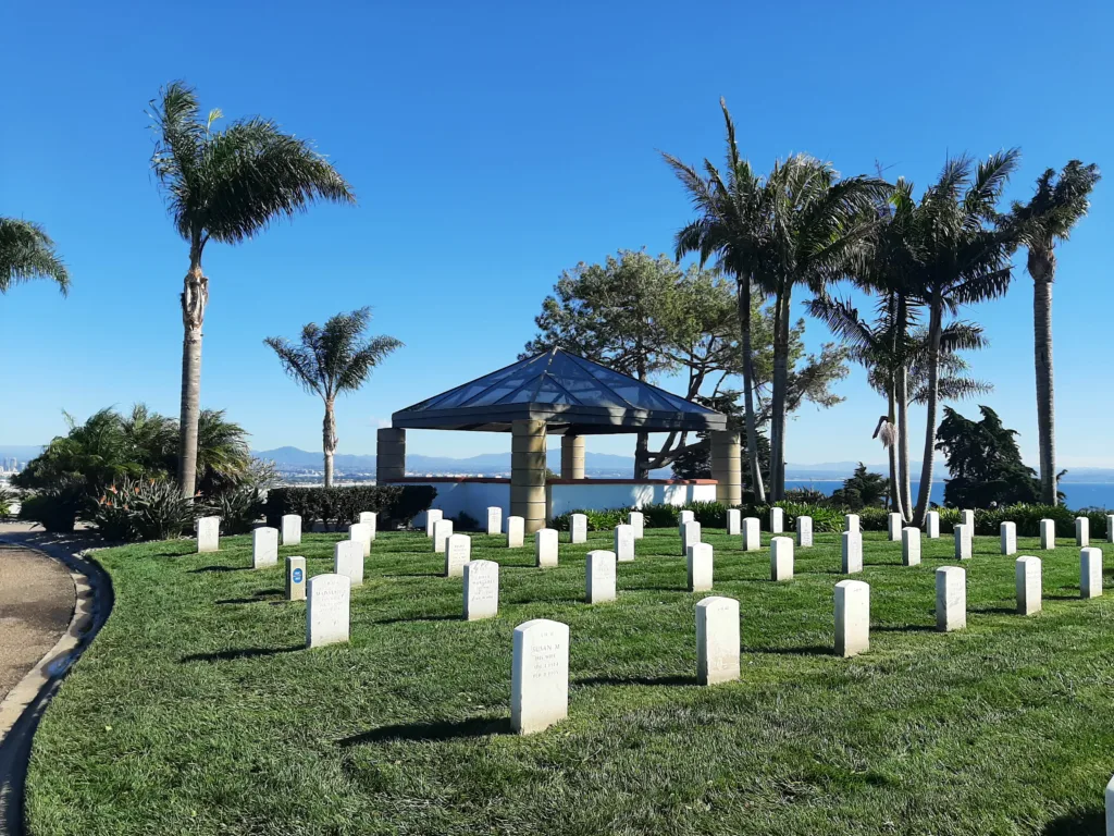 Landscaping at Fort Rosecrans National Cemetery