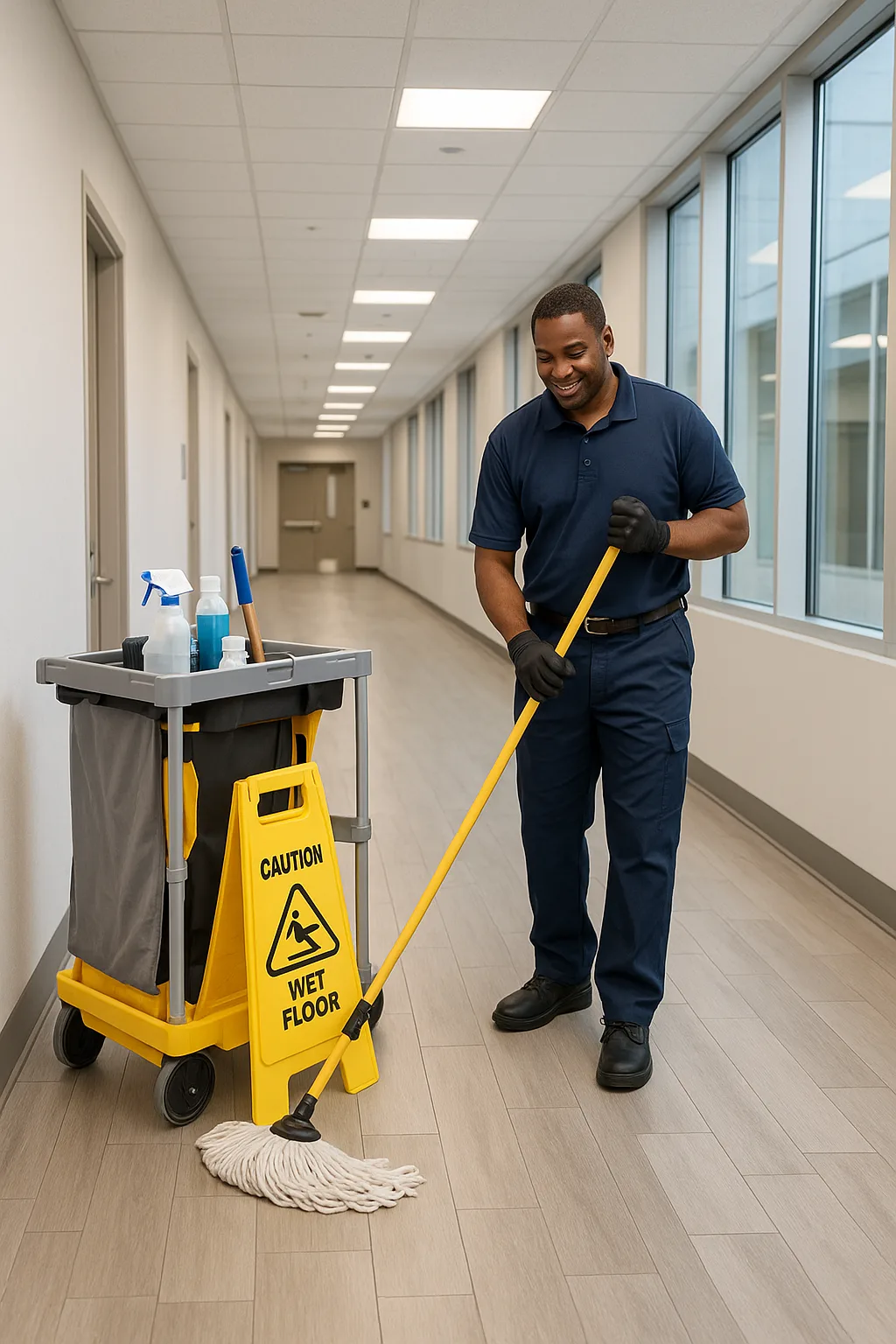 Custodial & Janitorial Services - Supply Chain Management