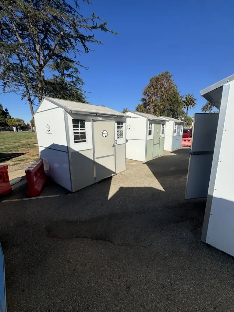 Tiny Homes at CTRS facility.